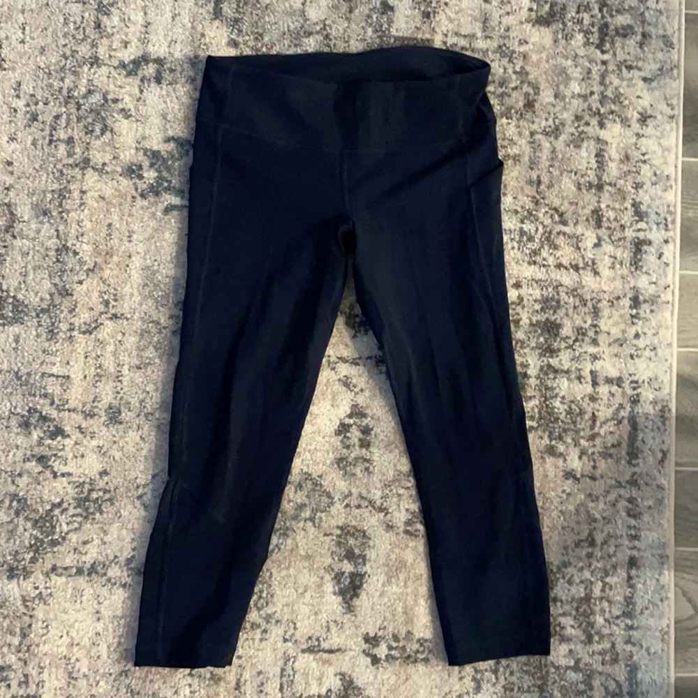 Lululemon Swift Speed High-Rise Crop 17" - Navy Blue